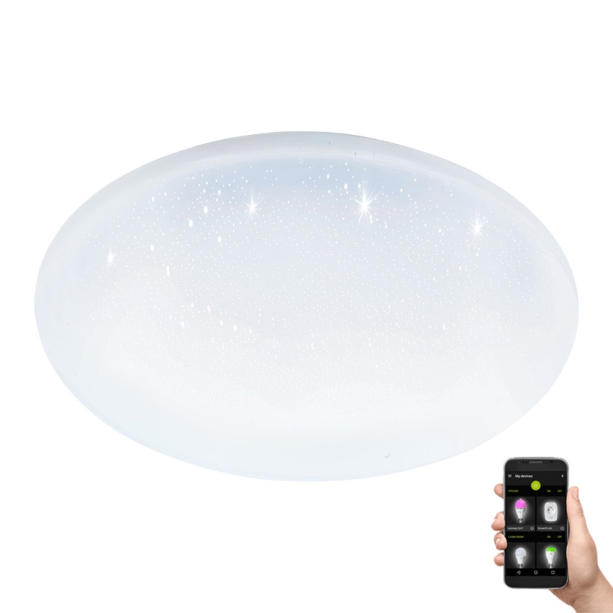 Eglo - Светодиодный потолочный светильник с регулированием яркости LED/19,2W/230V 2700-6500K ZigBee