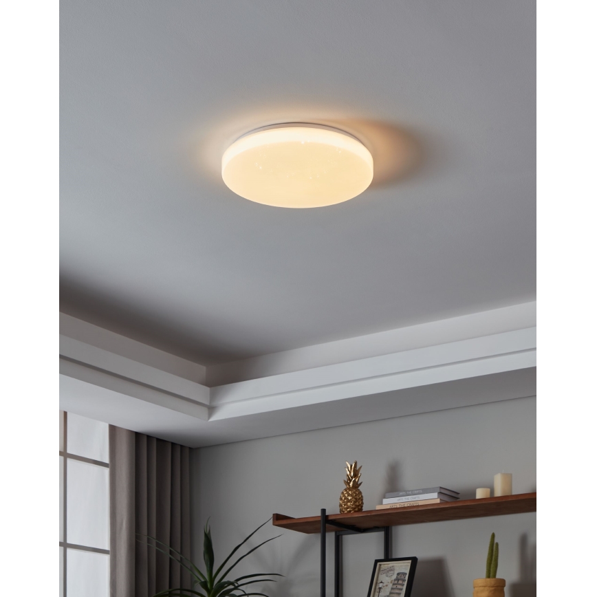 Eglo - Светодиодный потолочный светильник с регулированием яркости LED/19,2W/230V 2700-6500K ZigBee