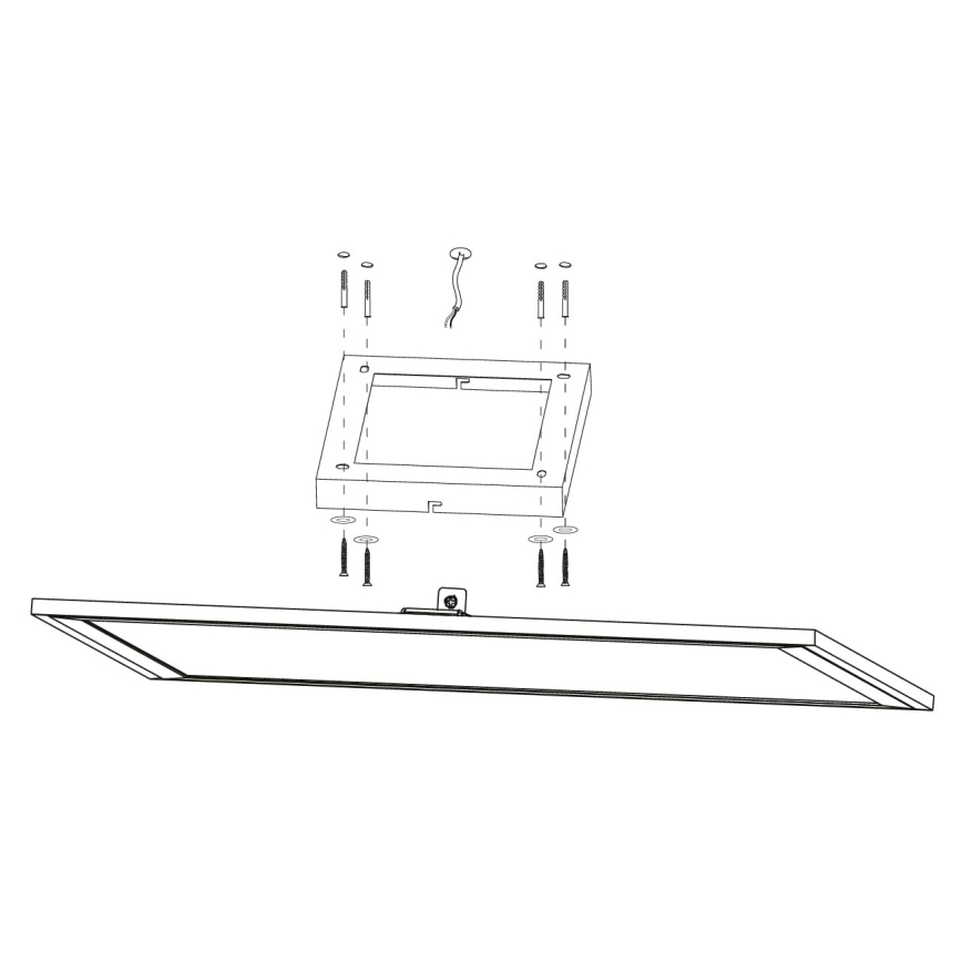 Eglo - Стельовий LED світильник з регулюванням яскравості LED/21,5W/230V білий ZigBee
