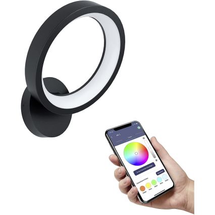 Eglo - Светодиодный диммируемый настенный RGBW-светильник LED/16W/230V ZigBee