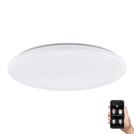 Eglo - Светодиодный регулируемый потолочный светильник LED/44,8 Вт/230 В ZigBee