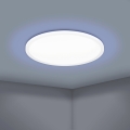Eglo 900086 - Стельовий RGBW-світильник з регулюванням яскравості ROVITO-Z LED/14,6W/230V 2700-6500K діаметр 29,5 cm білий