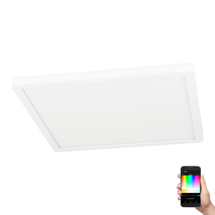 Eglo - Светодиодный диммируемый потолочный RGBW-светильник LED/14,6W/230V белый ZigBee