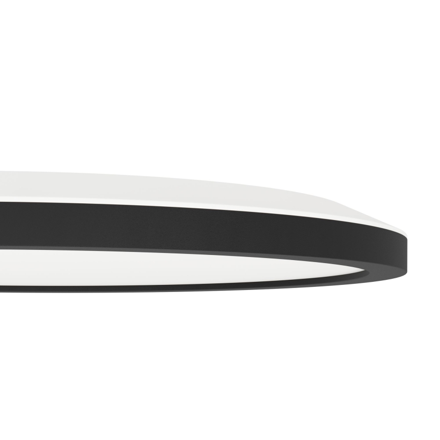 Eglo - Светодиодный потолочный RGBW-светильник с регулированием яркости LED/14,6W/230V черный ZigBee