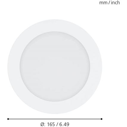 Eglo - Светодиодный диммируемый светильник для ванной комнаты LED/10,5W/230V IP44 ZigBee