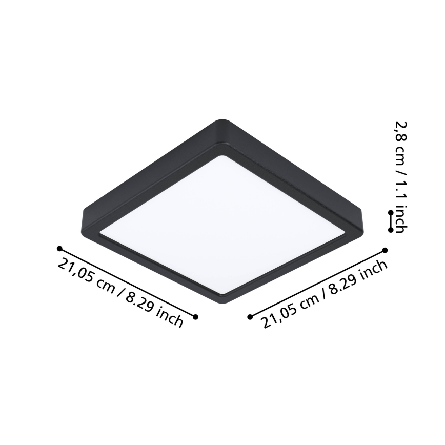 Eglo - Светодиодный диммируемый светильник для ванной комнаты LED/16,5W/230V IP44 ZigBee