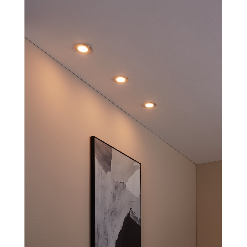 Eglo - АБІР 3x LED світильник для ванної з регулюванням яскравості FUEVA-Z 2,8W/230V IP44