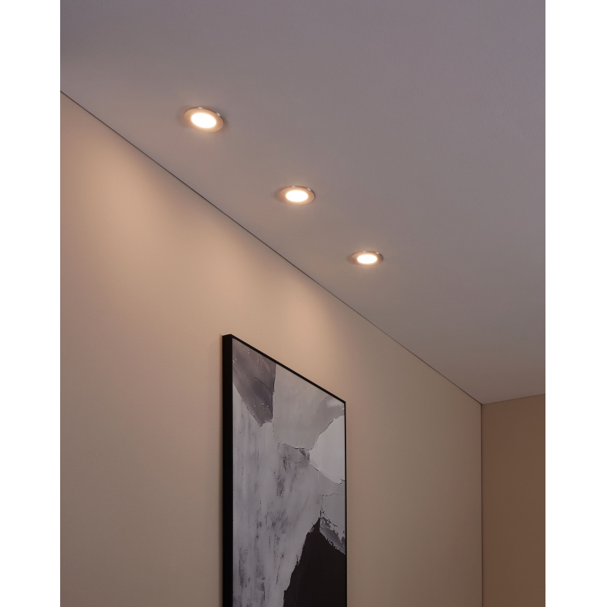 Eglo - АБІР 3x LED світильник для ванної з регулюванням яскравості FUEVA-Z 2,8W/230V IP44