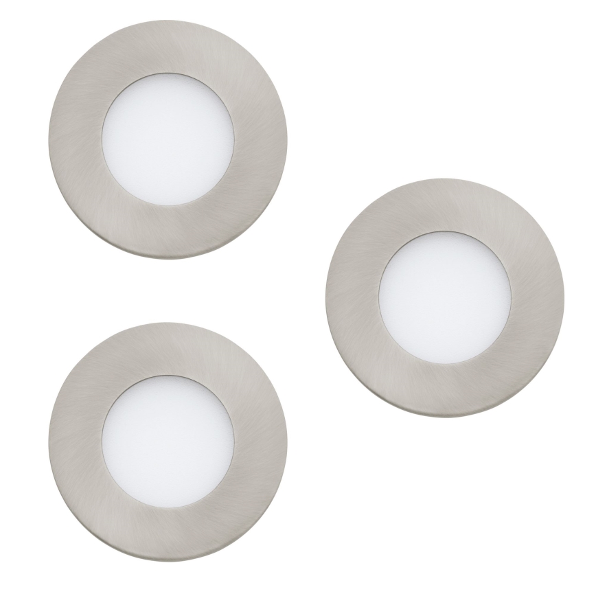 Eglo - АБІР 3x LED світильник для ванної з регулюванням яскравості FUEVA-Z 2,8W/230V IP44