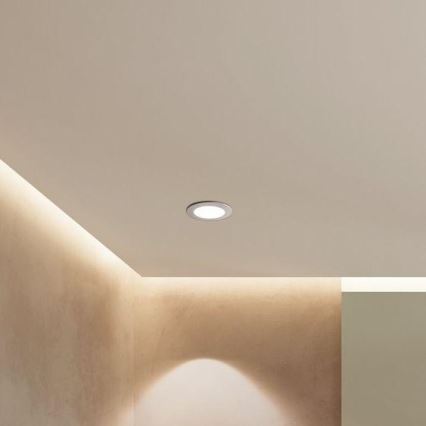 Eglo - Светильник для ванной с LED-подсветкой, диммируемый, встраиваемый, LED/5,4 Вт/230 В IP44 ZigBee