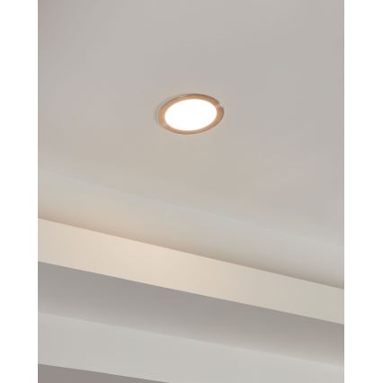 Eglo - Светодиодный диммируемый потолочный светильник для ванной LED/10,5 Вт/230 В IP44 ZigBee