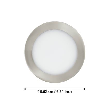 Eglo - Светодиодный диммируемый потолочный светильник для ванной LED/10,5 Вт/230 В IP44 ZigBee