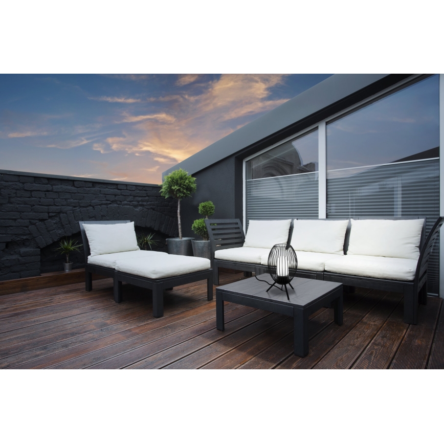 Eglo - Зовнішня настільна лампа 1xE27/28W/230V IP44