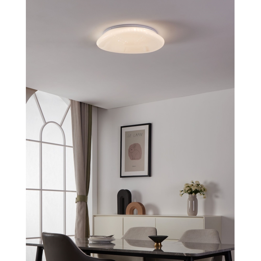 Eglo - Светодиодный диммируемый потолочный RGBW-светильник LED/21,6W/230V ZigBee