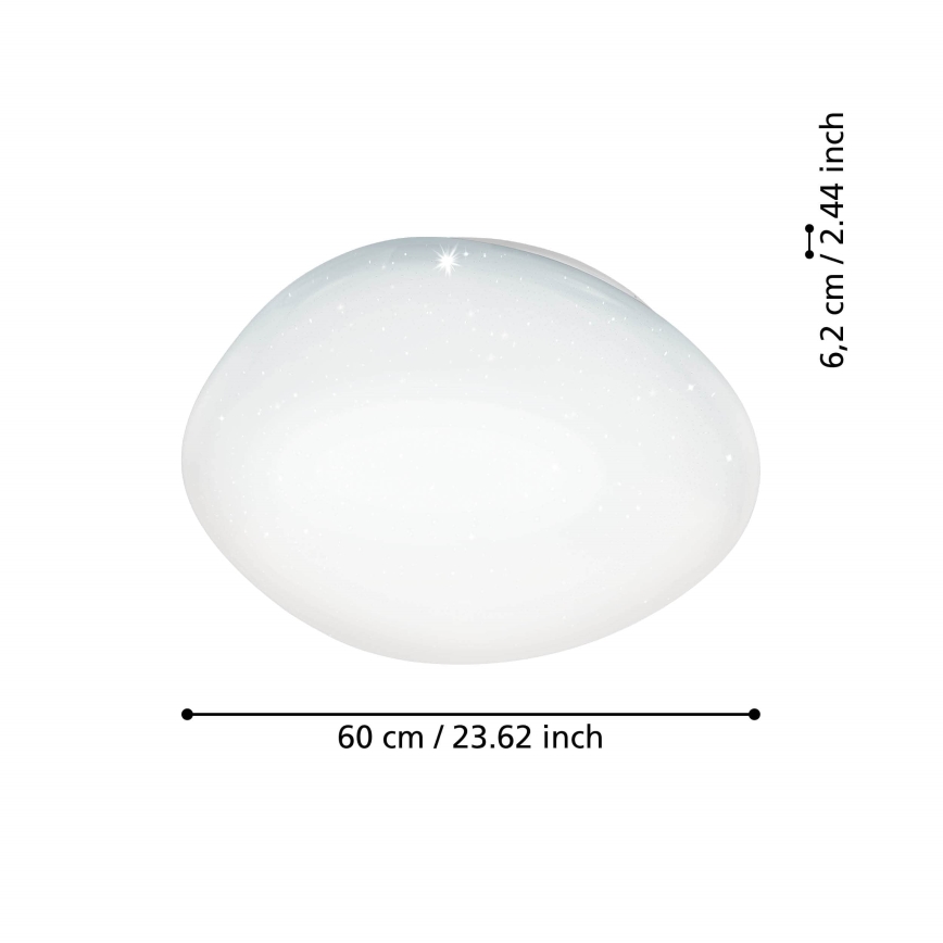 Eglo - Стельовий LED RGBW світильник з регулюванням яскравості LED/33W/230V ZigBee