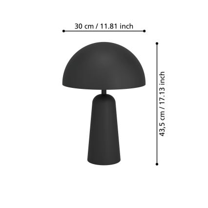 Eglo - Настольная лампа 1xE27/40W/230V