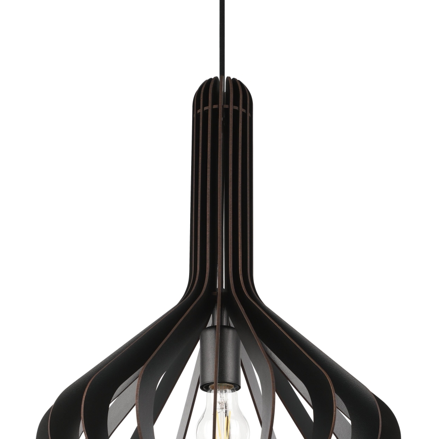 Eglo - Подвесная люстра 1xE27/40W/230V диаметр 38 см черная