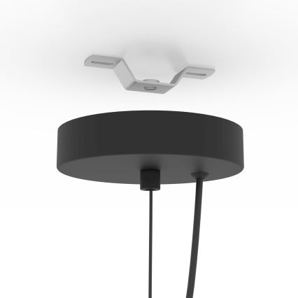 Eglo - Подвесная люстра 1xE27/40W/230V черная