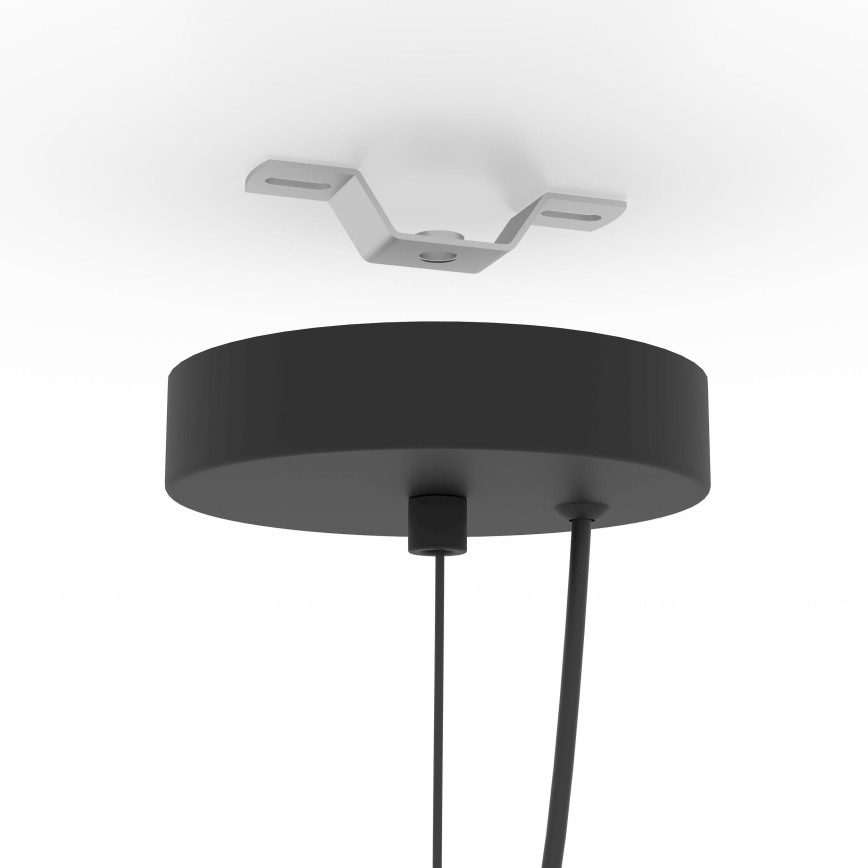 Eglo - Подвесная люстра 1xE27/40W/230V черная