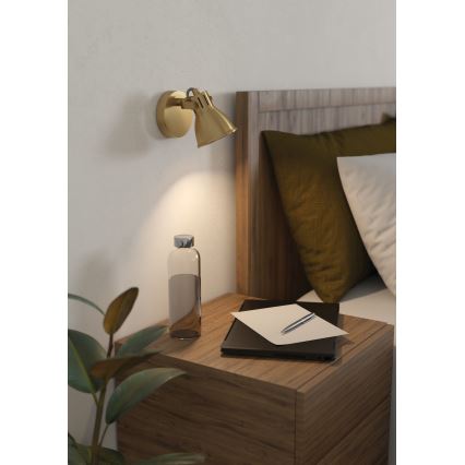 Eglo - Светодиодный настенный точечный светильник 1xGU10/3W/230V