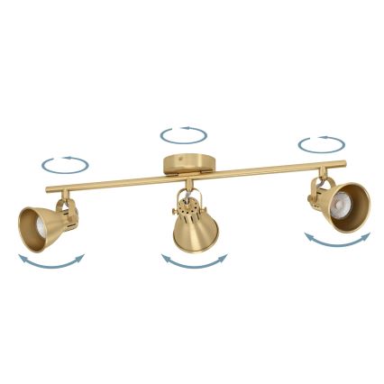 Eglo - Світильник точковий LED 3xGU10/3W/230V