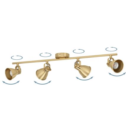 Eglo - Світильник точковий LED 4xGU10/3W/230V