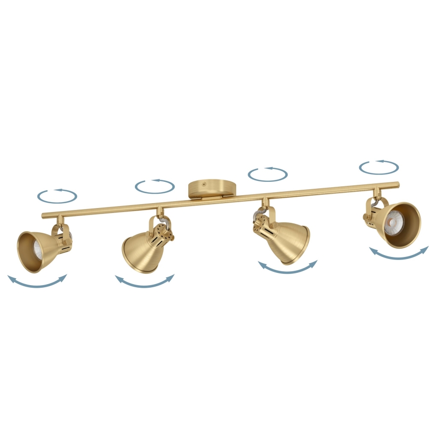 Eglo - Світильник точковий LED 4xGU10/3W/230V