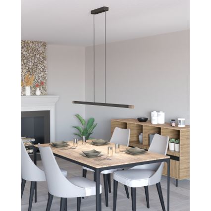 Eglo - Светодиодная подвесная люстра с регулированием яркости LED/22W/230V 3000K