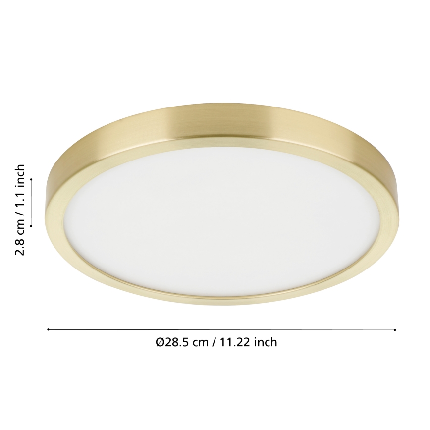 Eglo - Светодиодный потолочный светильник LED/20,5W/230V диаметр 28,5 см
