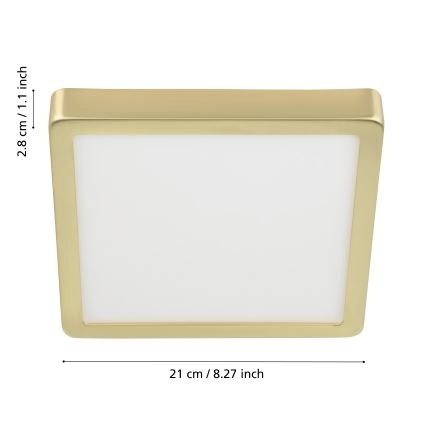 Eglo - Стельовий LED світильник LED/17W/230V