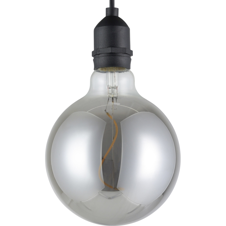Eglo - Вуличний світлодіодний підвісний світильник LED/0,06W/6V 4xAA IP44 сірий