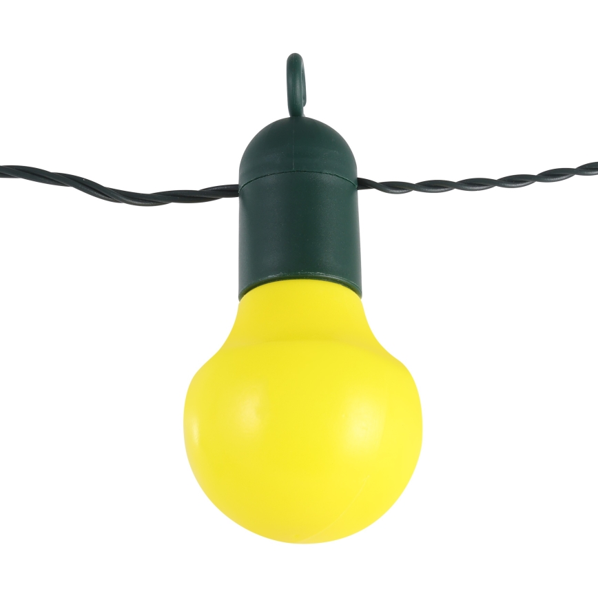 Eglo - Вулична декоративна LED гірлянда 20xLED/0,064W/31V IP44