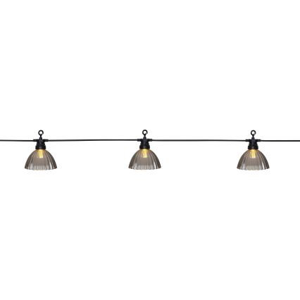 Eglo - Вулична декоративна LED гірлянда 12xLED/0,066W/3,2V IP44