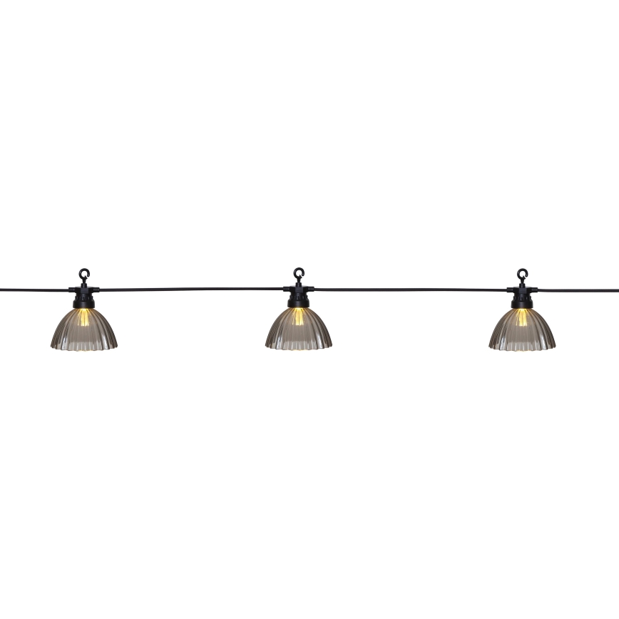 Eglo - Вулична декоративна LED гірлянда 12xLED/0,066W/3,2V IP44