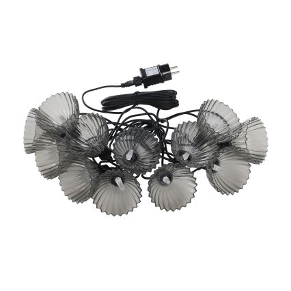 Eglo - Вулична декоративна LED гірлянда 12xLED/0,066W/3,2V IP44