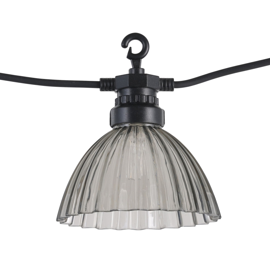 Eglo - Вулична декоративна LED гірлянда 12xLED/0,066W/3,2V IP44