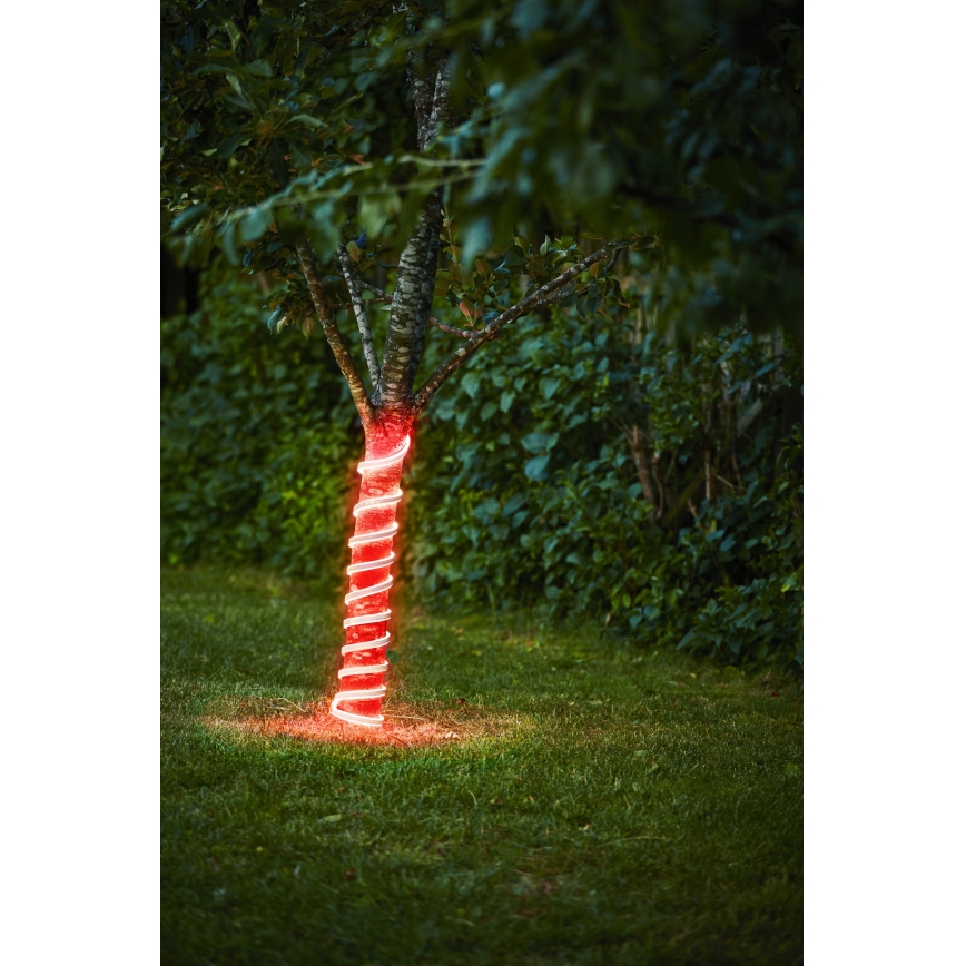 Eglo - Світлодіодна стрічка LED/96W/24V 5м IP44 червоний