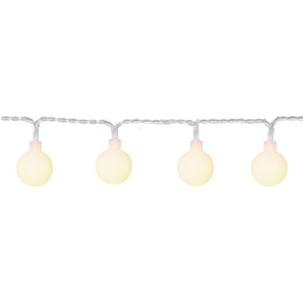Eglo - Светодиодная уличная декоративная гирлянда 50xLED/0,066W/4,5V IP44