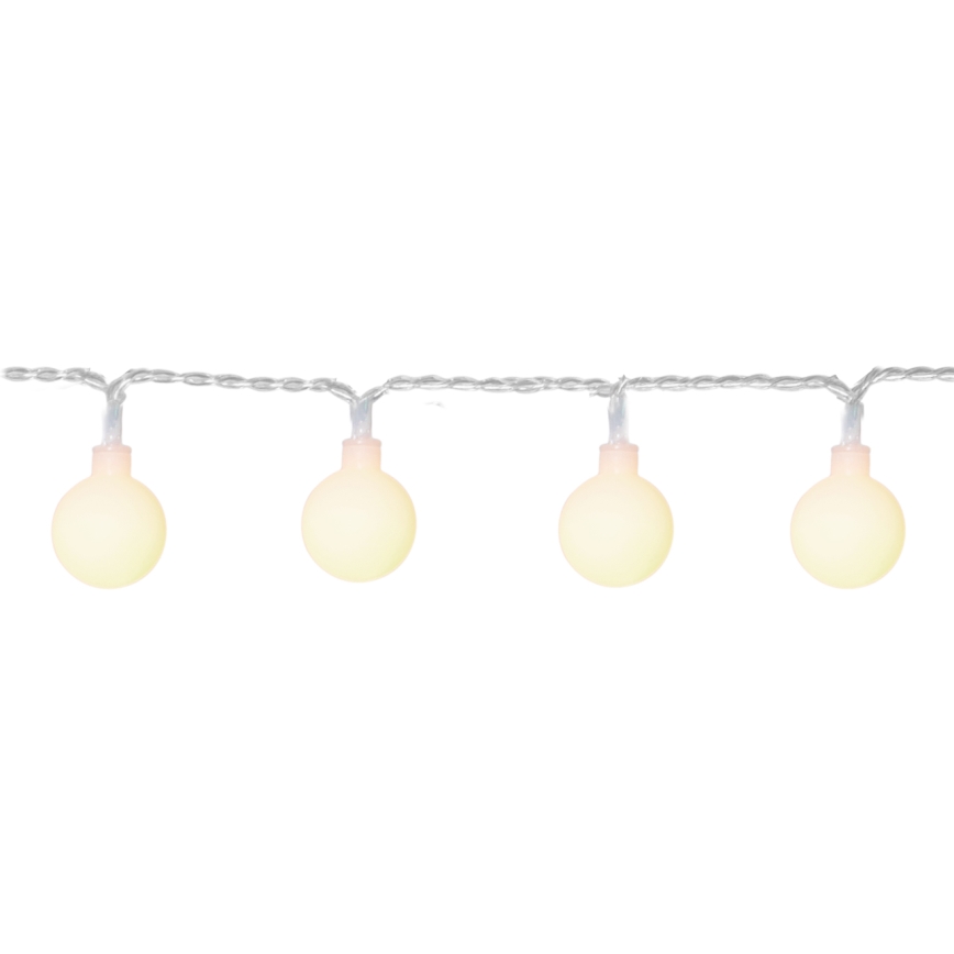 Eglo - Светодиодная уличная декоративная гирлянда 50xLED/0,066W/4,5V IP44