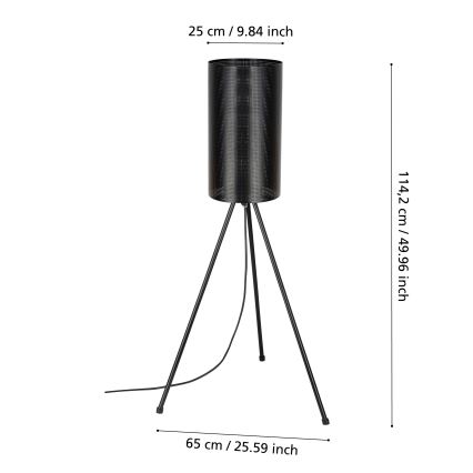 Eglo - Вуличний торшер 1xE27/40W/230V IP44