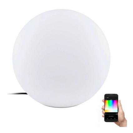 Eglo - Світлодіодний RGB регульований вуличний світильник 1xE27/9W/230V 2700-6500K IP65 Ø390