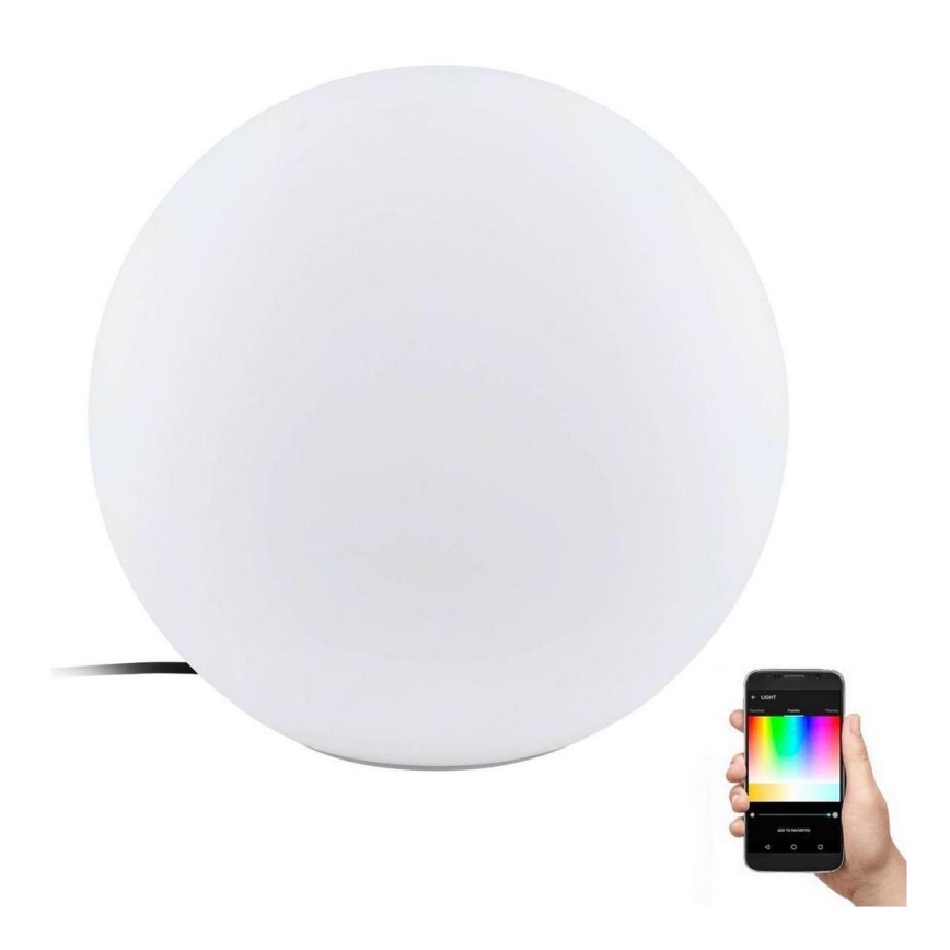 Eglo - Светодиодная уличная RGB-лампа с регулированием яркости 1xE27/9W/230V 2700-6500K IP65 диаметр 390