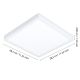 Eglo - Светодиодный потолочный светильник для ванной комнаты LED/20,5W/230V IP44 белый