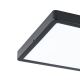 Eglo - Светодиодный потолочный светильник для ванной комнаты LED/20,5W/230V IP44 черный