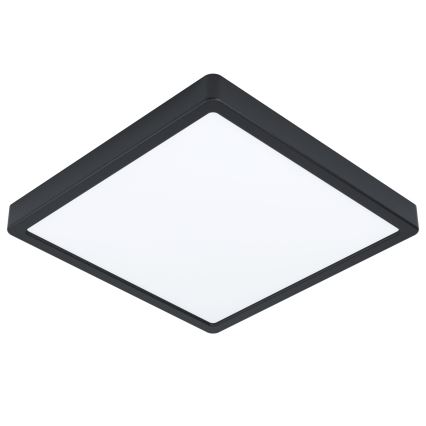 Eglo - Вуличний світлодіодний стельовий світильник LED/20,5W/230V IP44 чорний