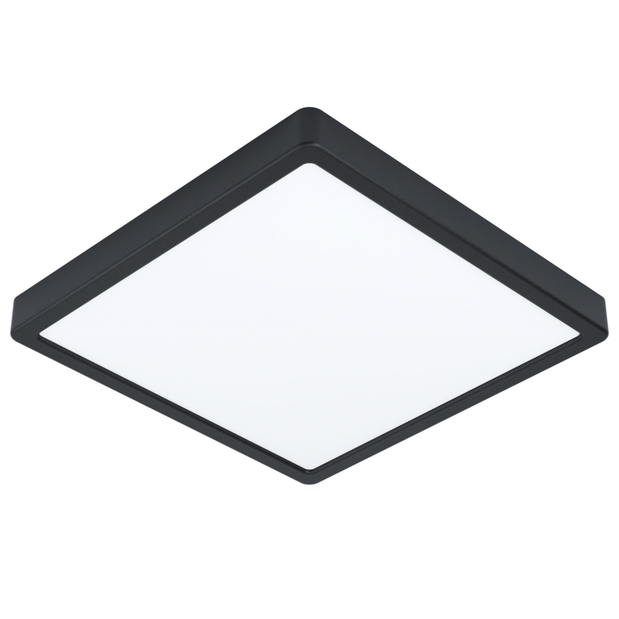 Eglo - Вуличний світлодіодний стельовий світильник LED/20,5W/230V IP44 чорний