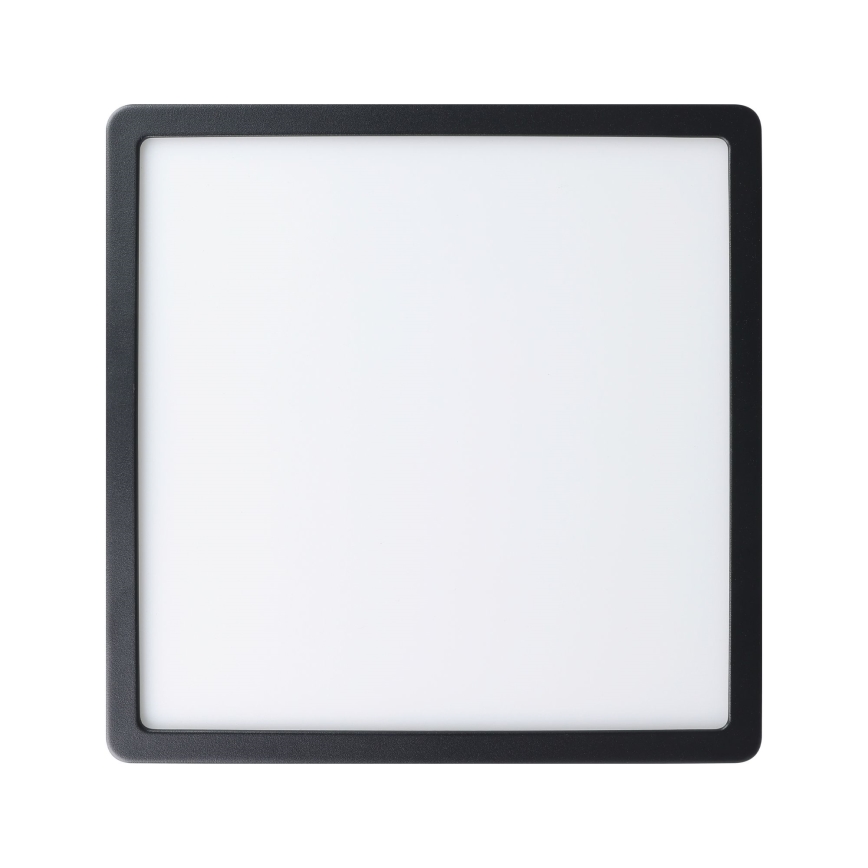 Eglo - Вуличний світлодіодний стельовий світильник LED/20,5W/230V IP44 чорний