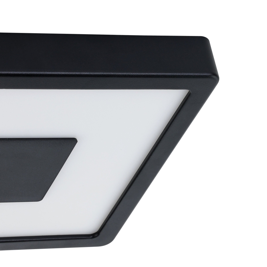 Eglo - Светодиодный уличный потолочный светильник LED/17W/230V IP44 черный