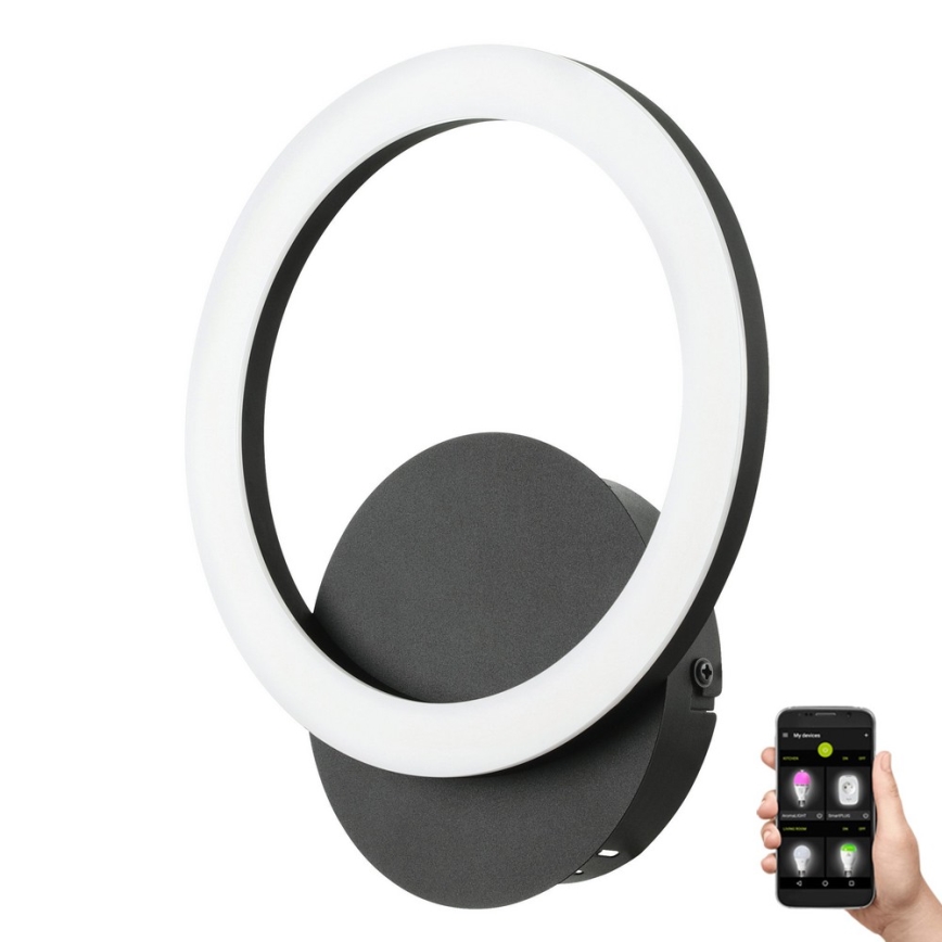 Eglo - Светодиодный настенный светильник с регулированием яркости LED/12W/230V