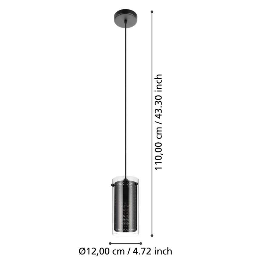 Eglo - Подвесная люстра 1xE27/10W/230V